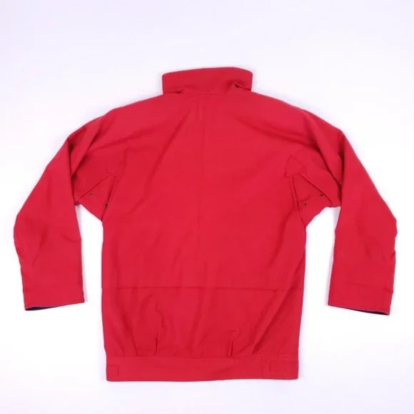 Vintage red contrast lined light jacket - Picture 5 of 10